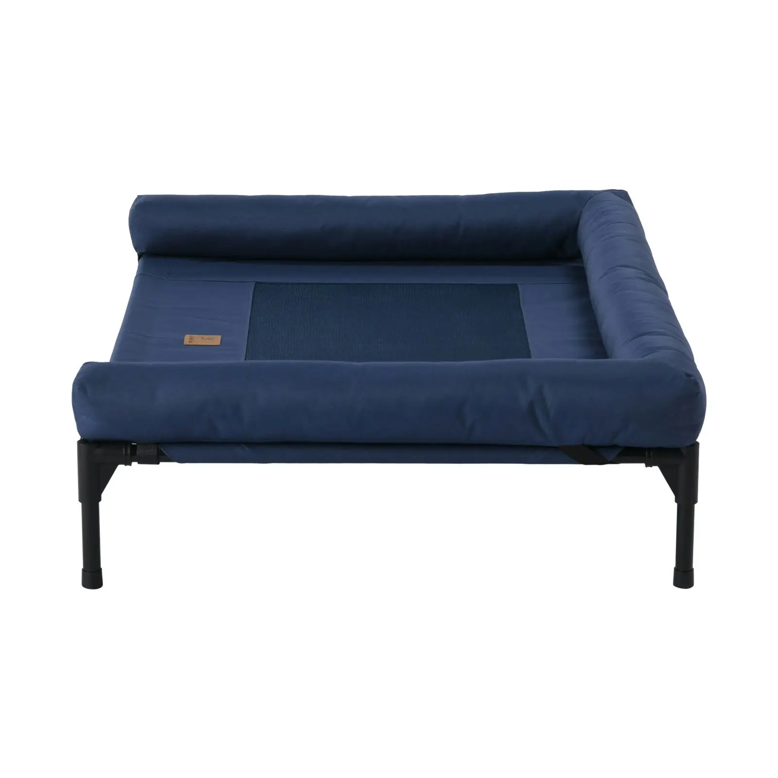 Charlie’s Pet Trampoline Bolster Sofa Bed Blue Large 108 x 76.2 x 26.7cm