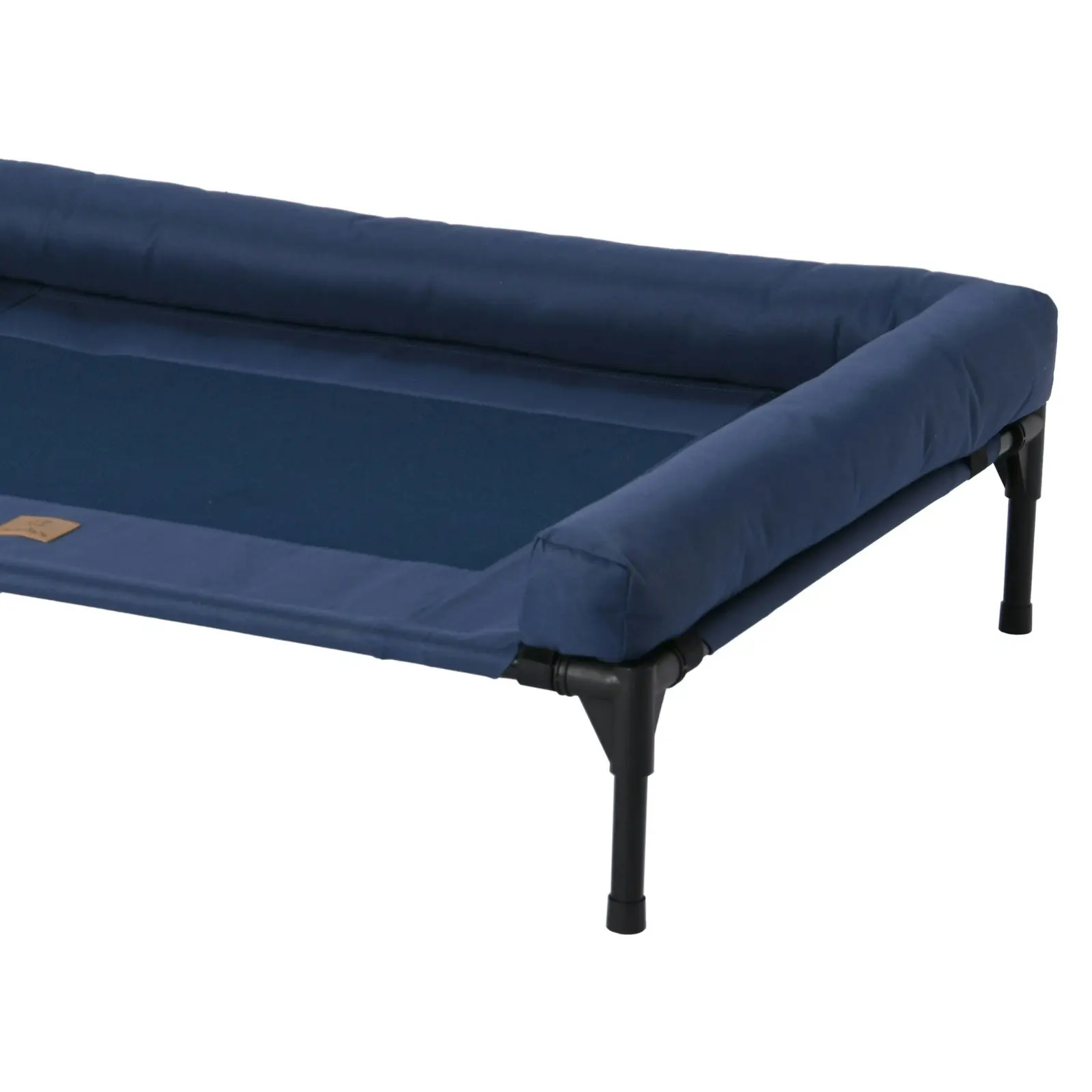 Charlie’s Pet Trampoline Bolster Sofa Bed Blue Large 108 x 76.2 x 26.7cm