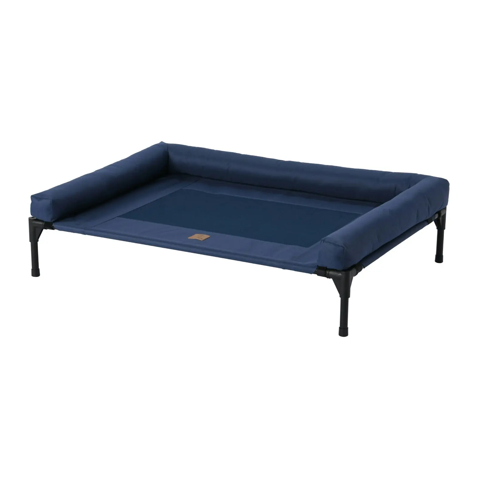 Charlie’s Pet Trampoline Bolster Sofa Bed Blue Large 108 x 76.2 x 26.7cm