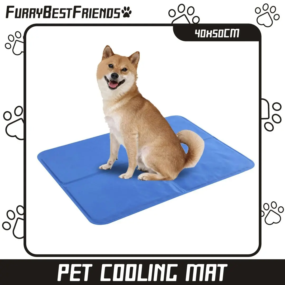 Paw Paws Pet Cooling Mat Blue Medium