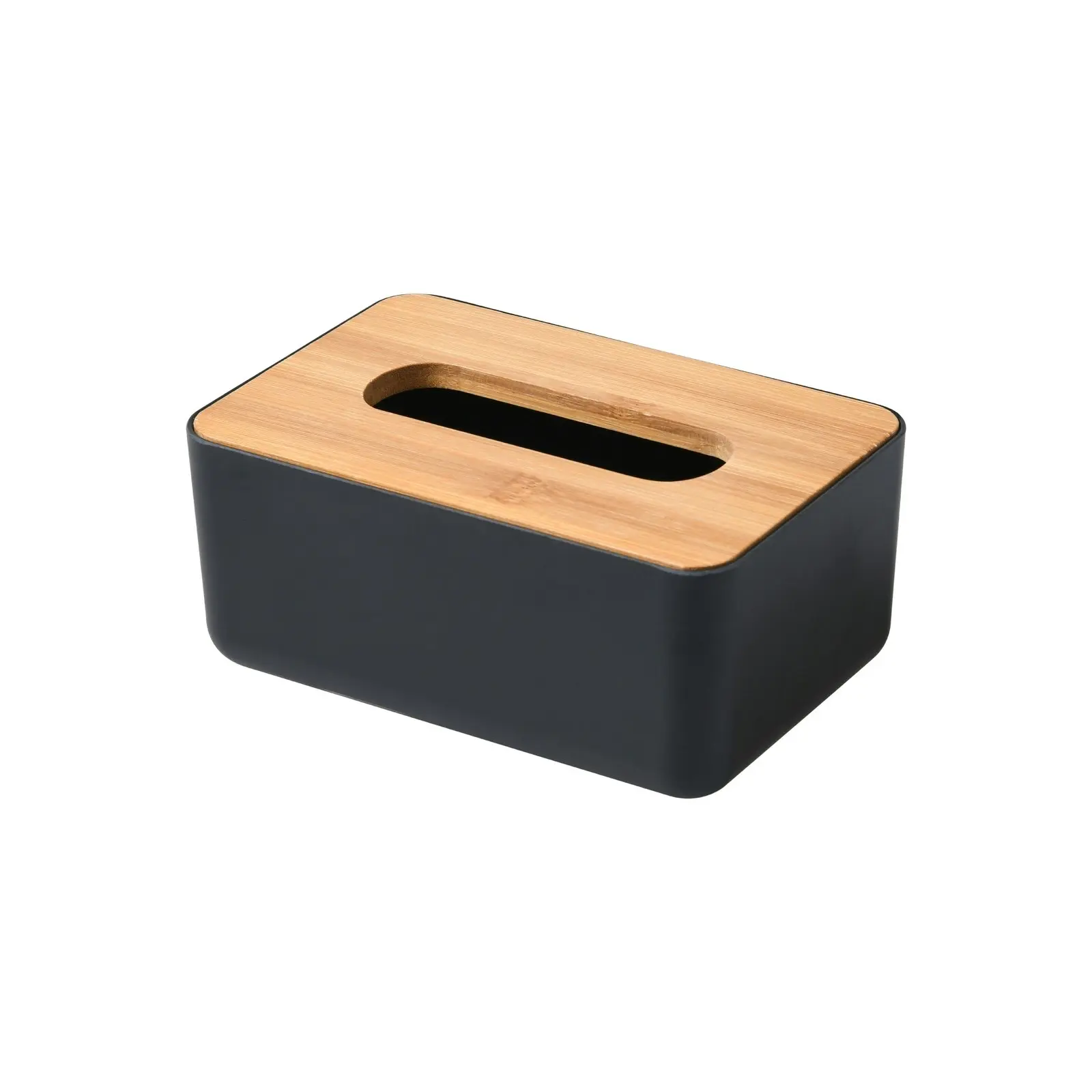 Takara Takae - Natural Bamboo Tissue Box Small Black