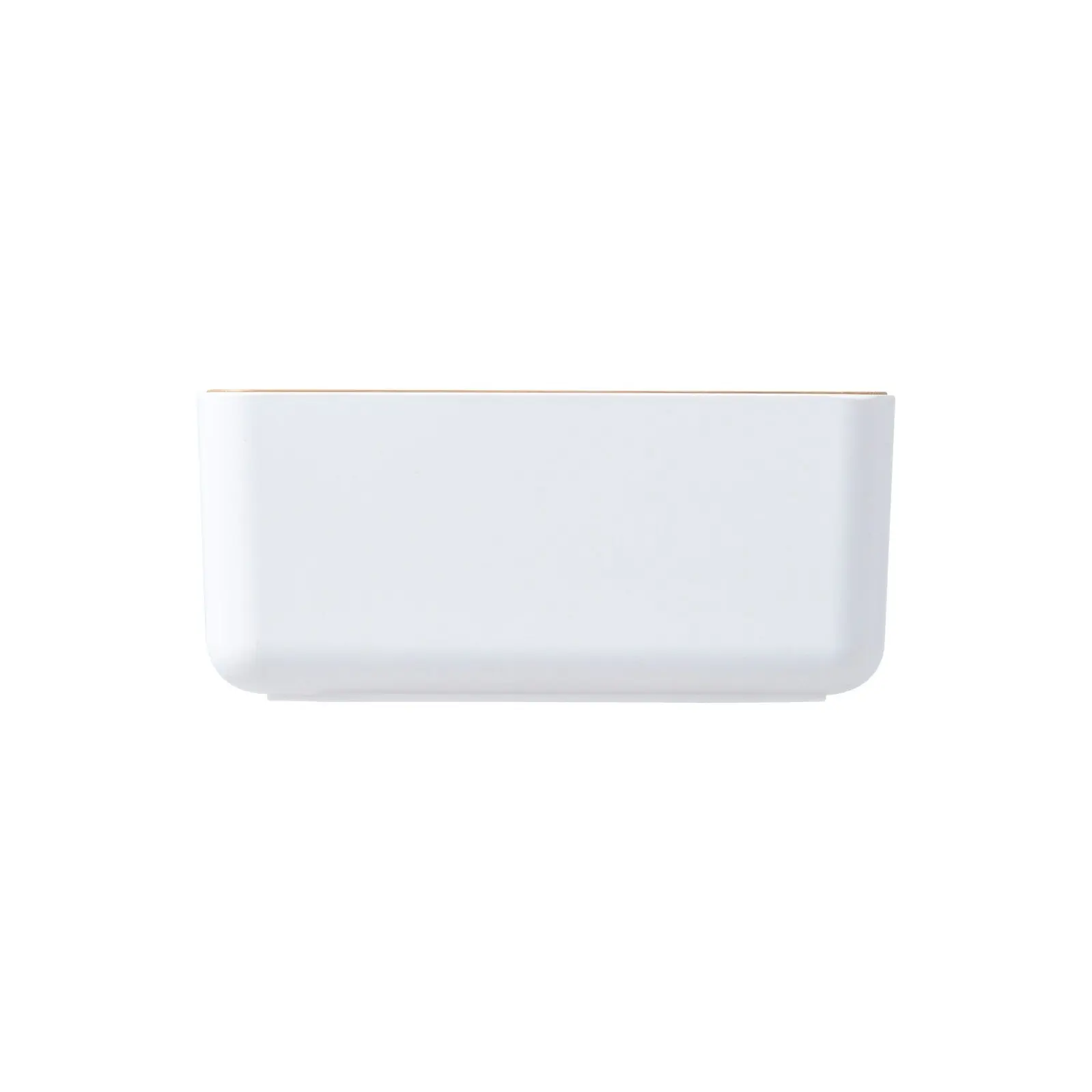 Takara Takae Natural Bamboo Tissue Box Small White