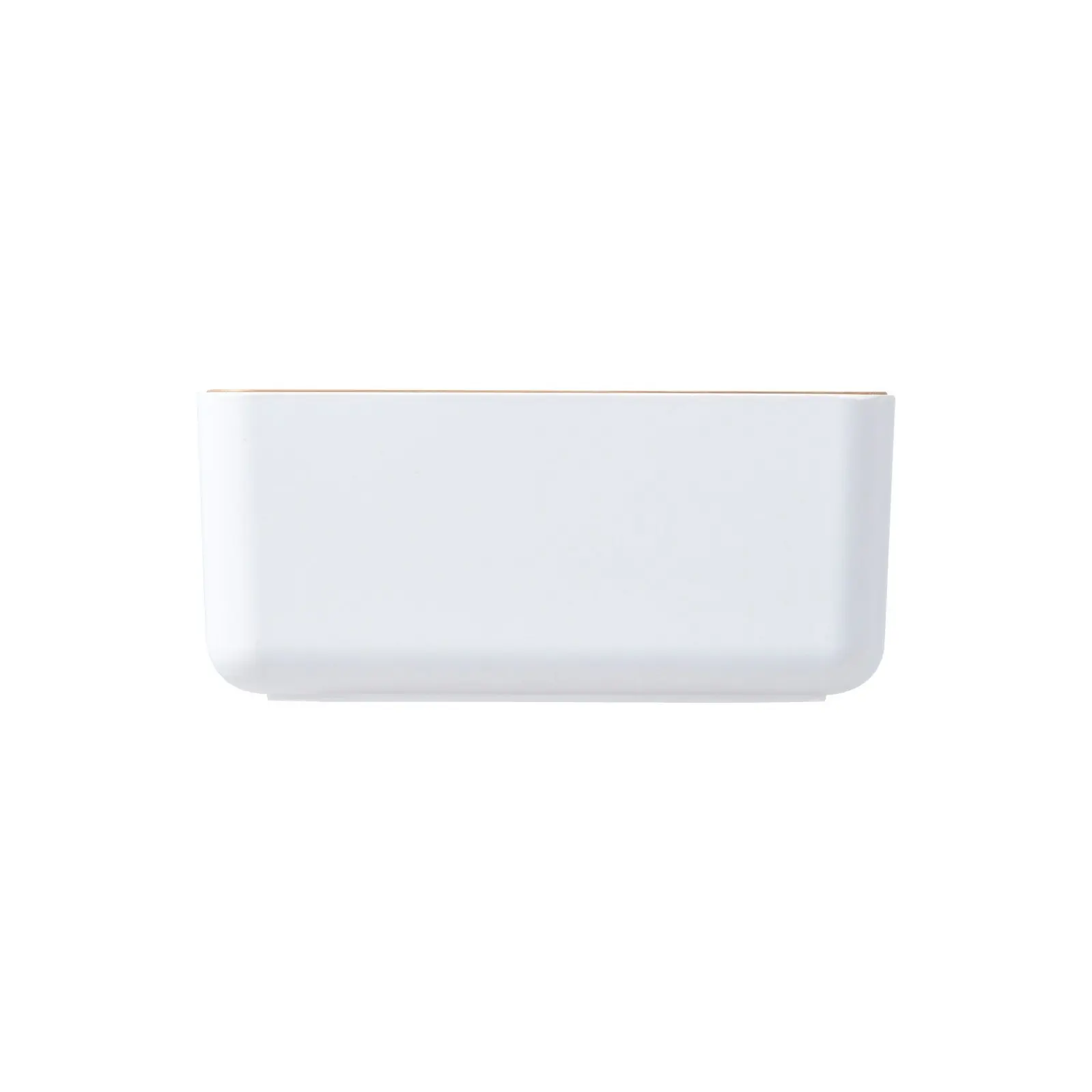 Takara Takae Natural Bamboo Tissue Box Small White