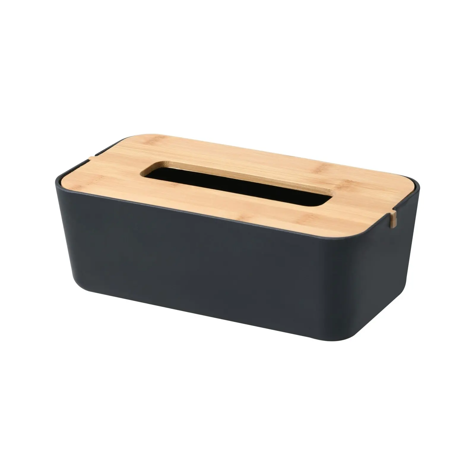 Takara Takae Natural Bamboo Tissue Box Large Black