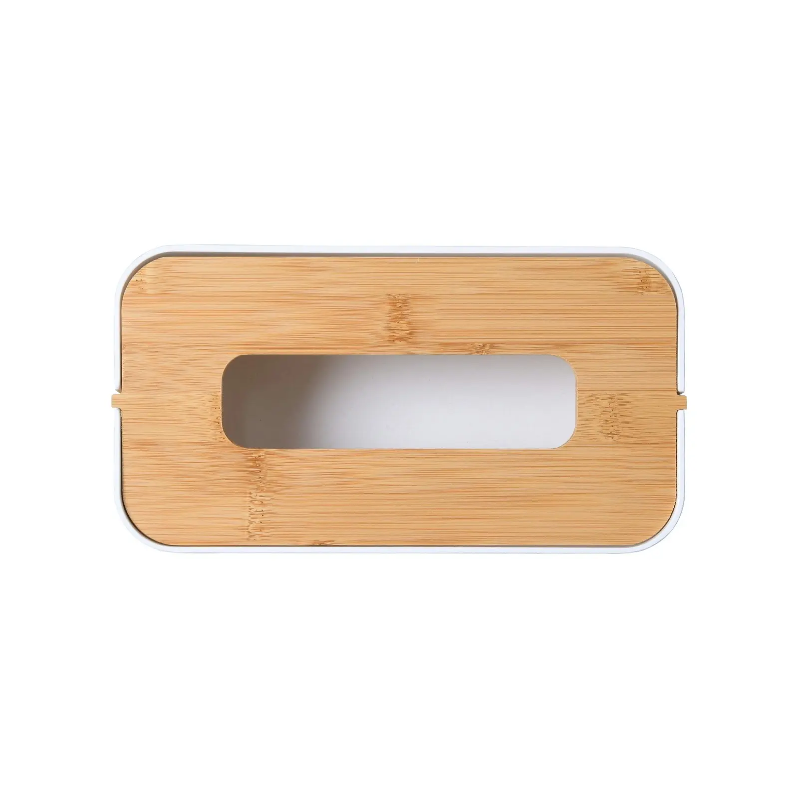 Takara Takae Natural Bamboo Tissue Box Large White