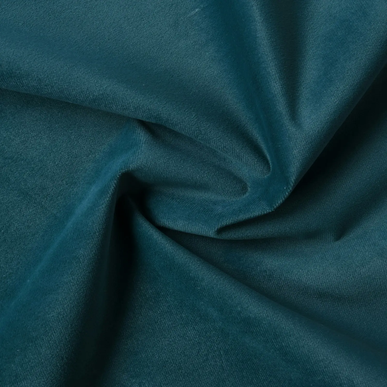 Cadence & Co. Byron Matte Velvet 100% Blockout Eyelet Curtains Twin Pack Deep Teal 135x223cm