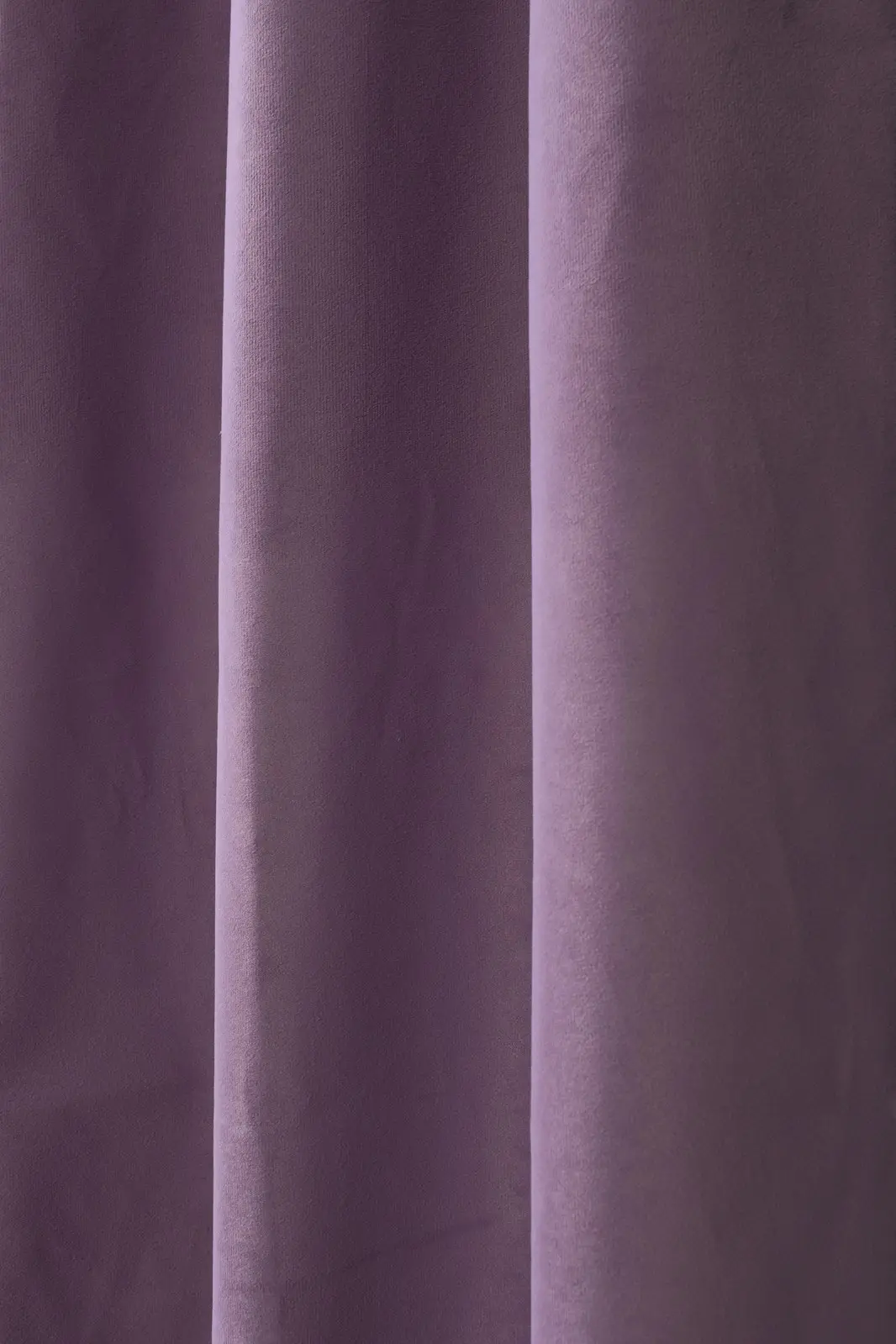 Cadence & Co. Byron Matte Velvet 100% Blockout Eyelet Curtains Twin Pack Lilac 225x223cm