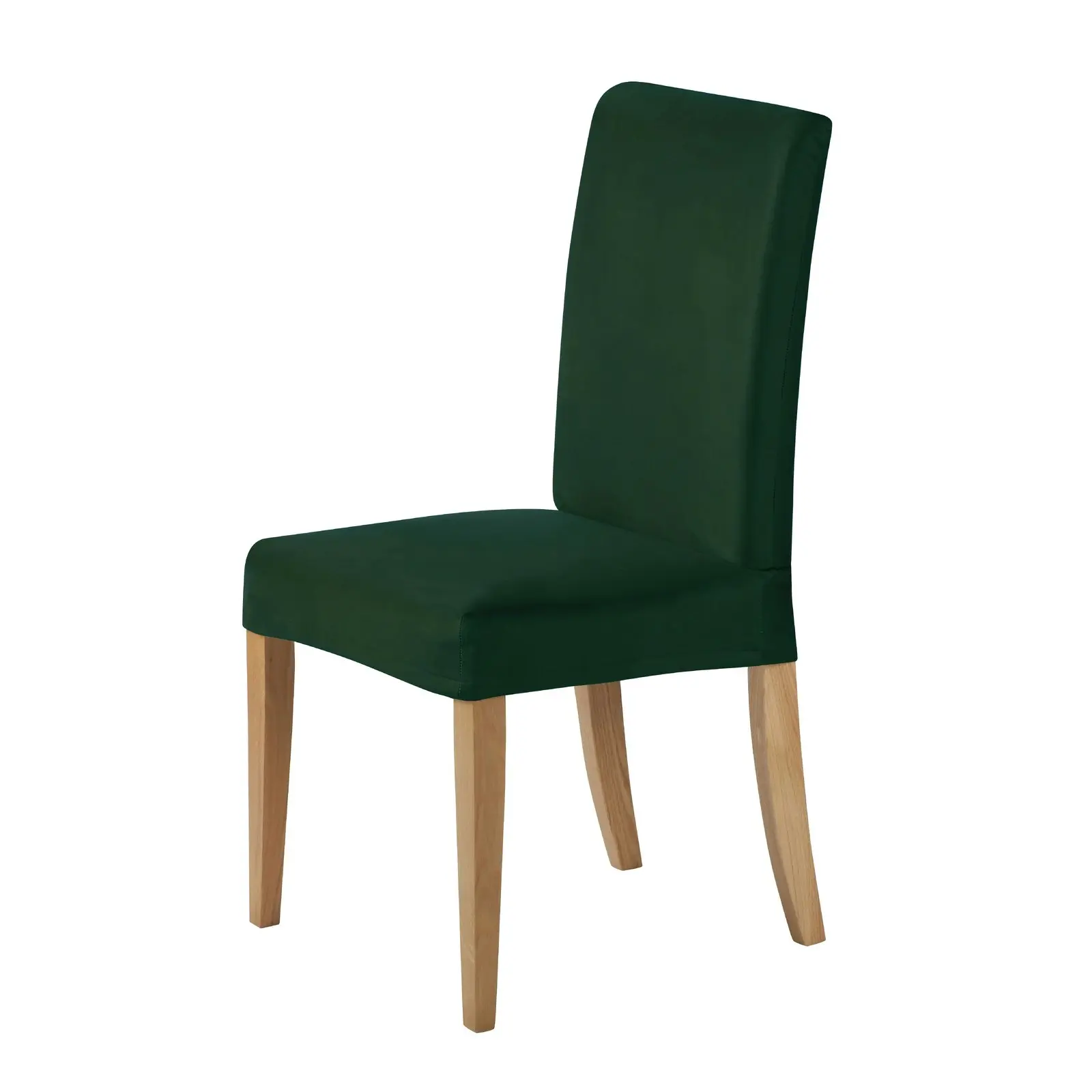 Sherwood Home Premium Faux Suede Eden Green Dining Chair Cover