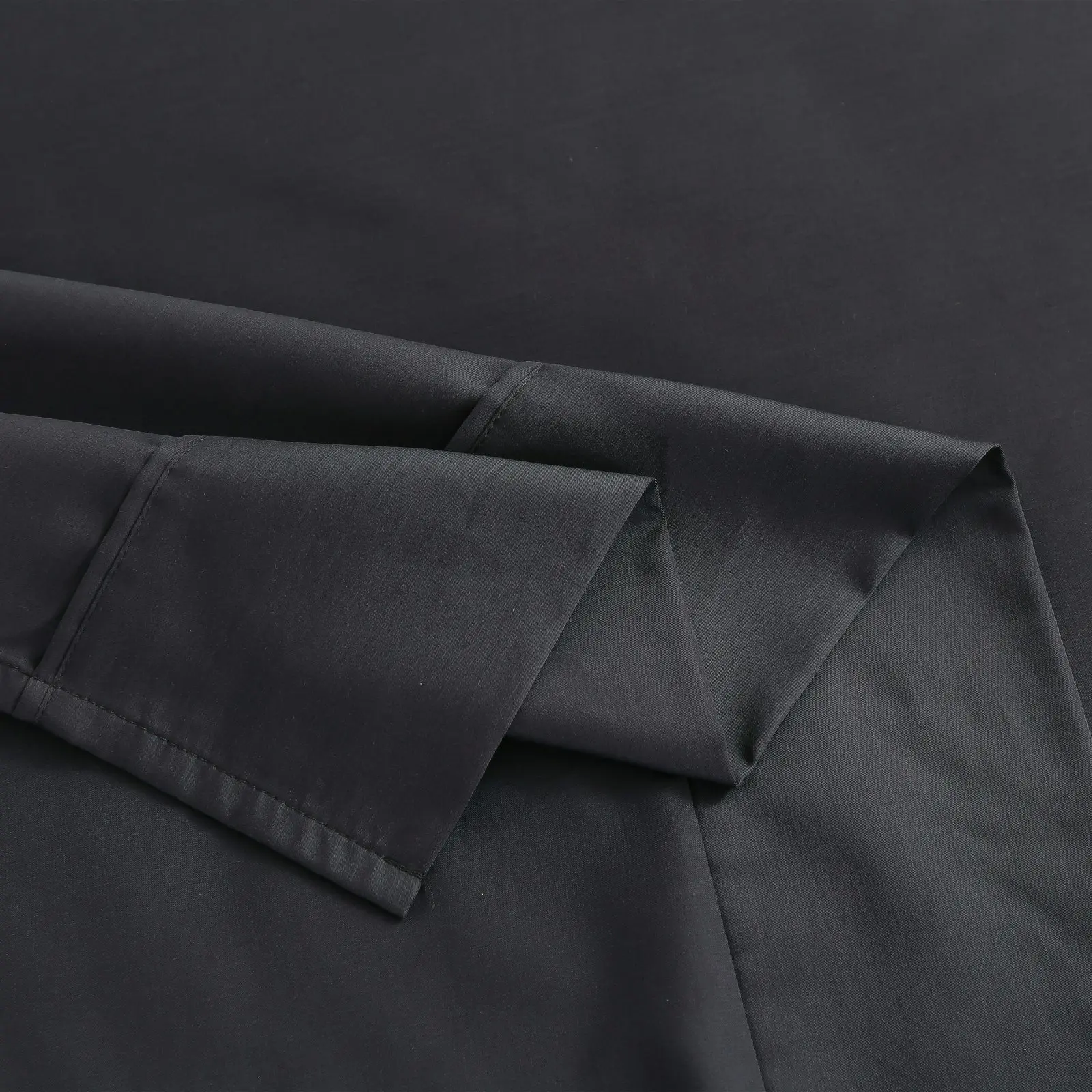 Serene 400TC Bamboo Cotton Blend Sateen Sheet Set CHARCOAL Single Bed