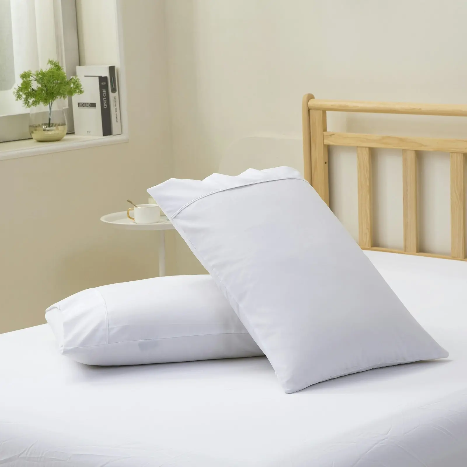 Dreamaker 1500TC Cotton Rich Sateen Sheet Set White King Bed