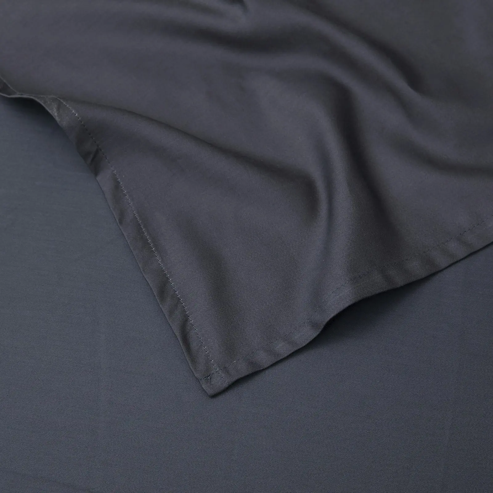 Dreamaker 1500TC Cotton Rich Sateen Sheet Set Charcoal King Bed