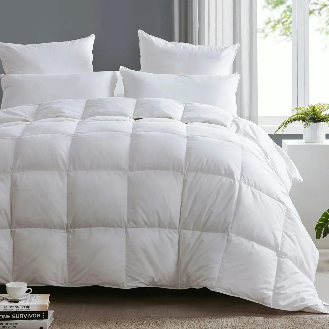 Dreamaker 100% Goose Down Fibre Quilt King Single Bed