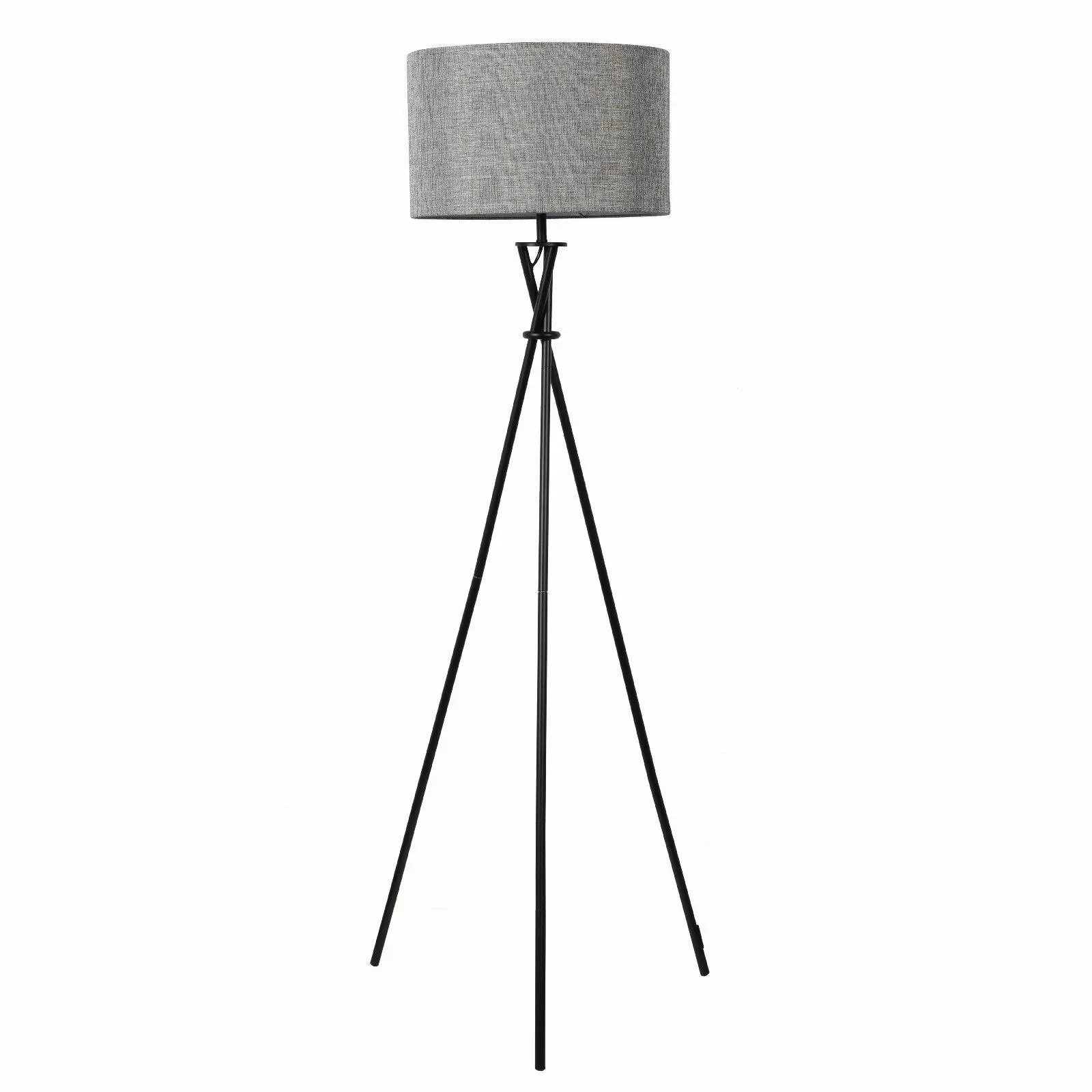 Sherwood Lighting Tripod Floor Lamp Grey