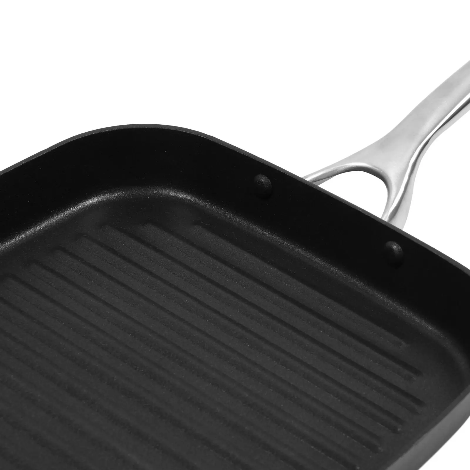 Gourmet Kitchen Meteore Non-Stick Square Grill Pan 28cm