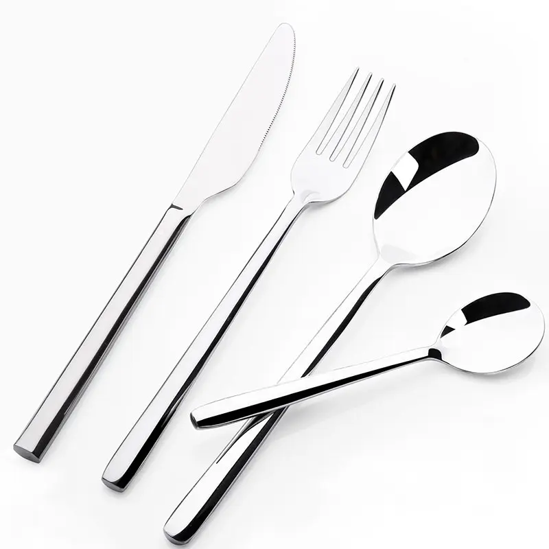 Sherwood Home 24 Piece Stainless Steel Cutlery Dinner Set Knife/Fork/Spoon