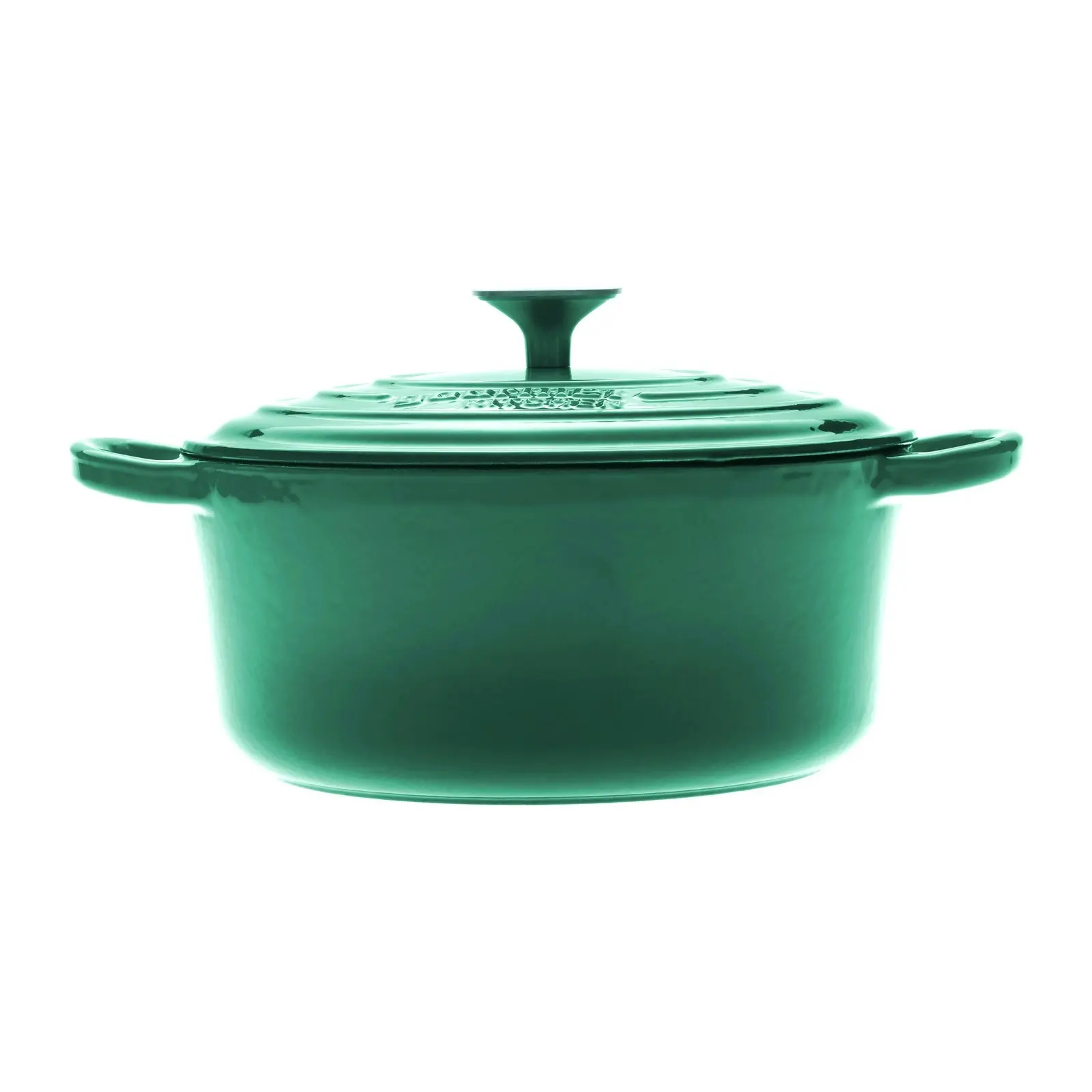 Gourmet Kitchen Cast Iron Casserole 24cm Eden Green