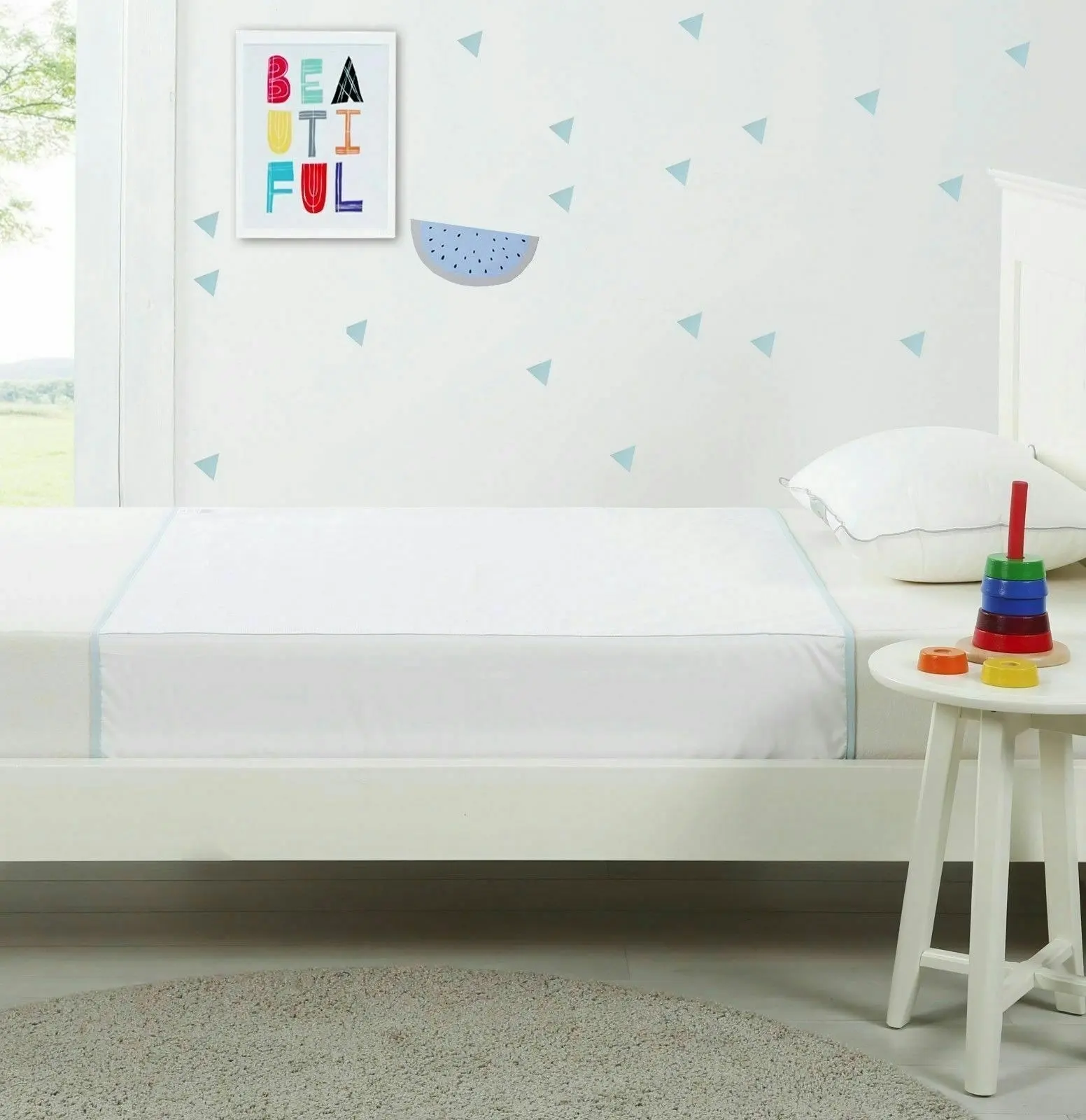 9009246 Dreamaker Waterproof Sheet Mattress Protector - Single Bed