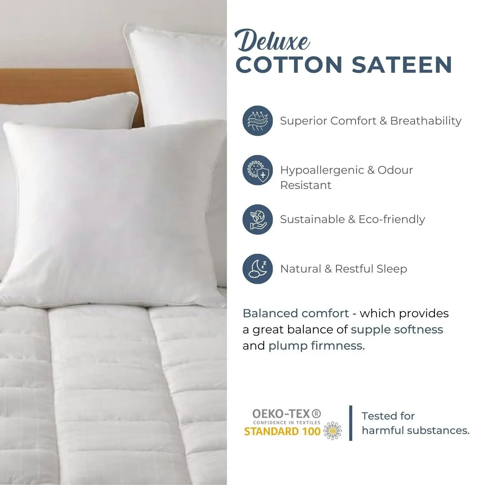 Dreamaker Quilted Cotton Cover Mattress Protector Single Bed