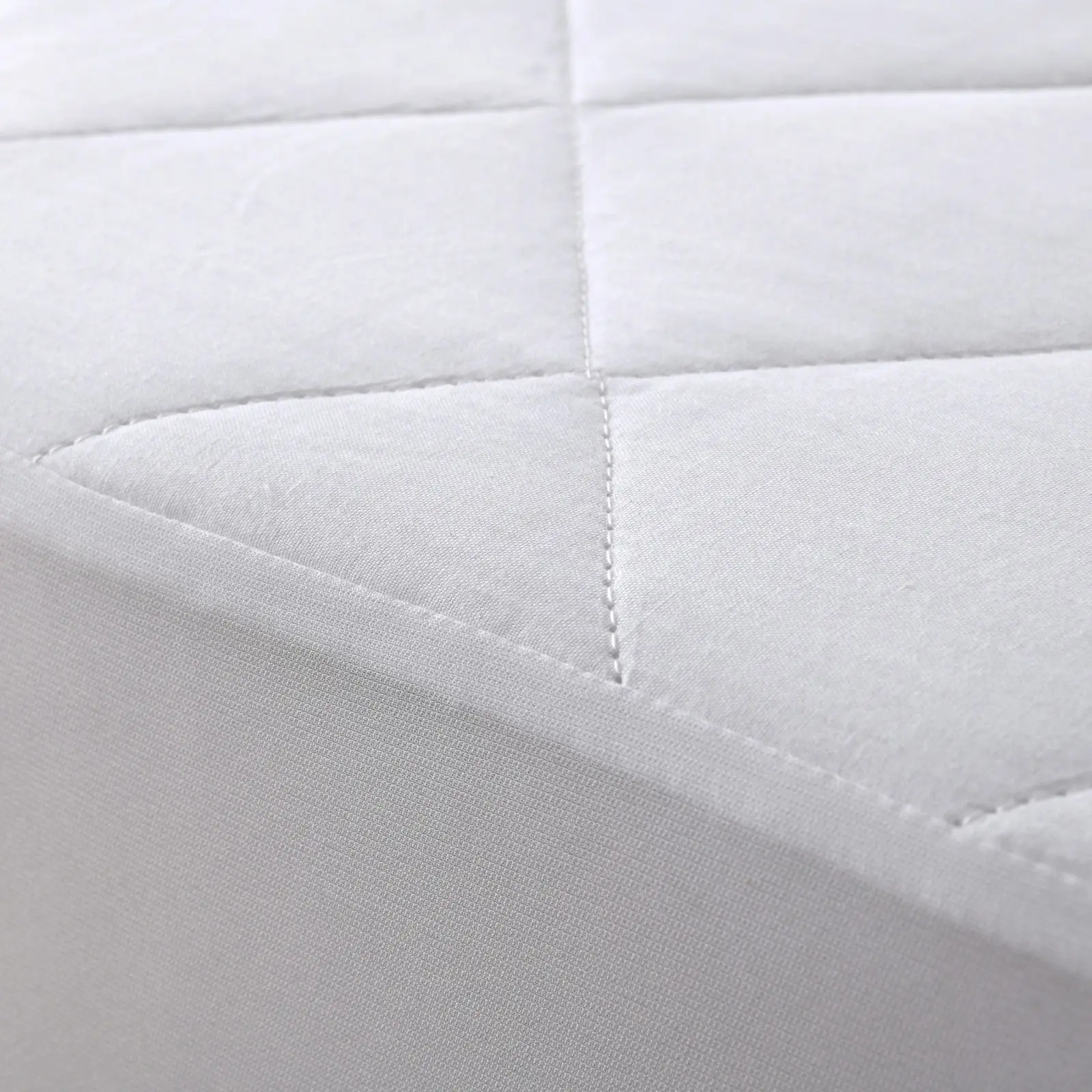 Dreamaker Quilted Cotton Cover Mattress Protector King Single Bed