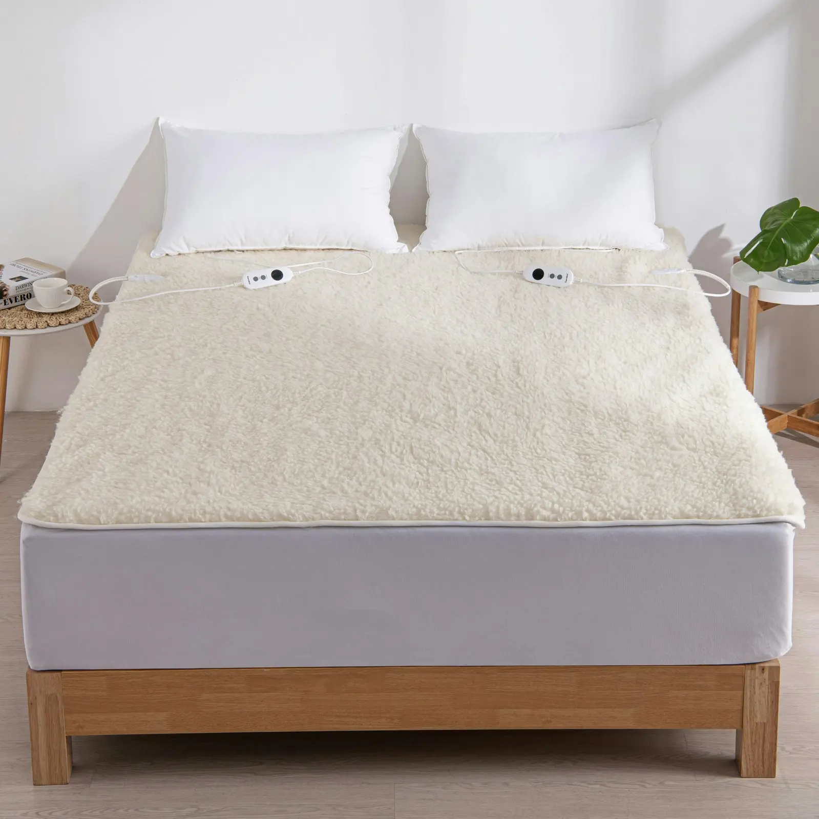 Dreamaker Australian Wool Fleece Electric Blanket King Bed