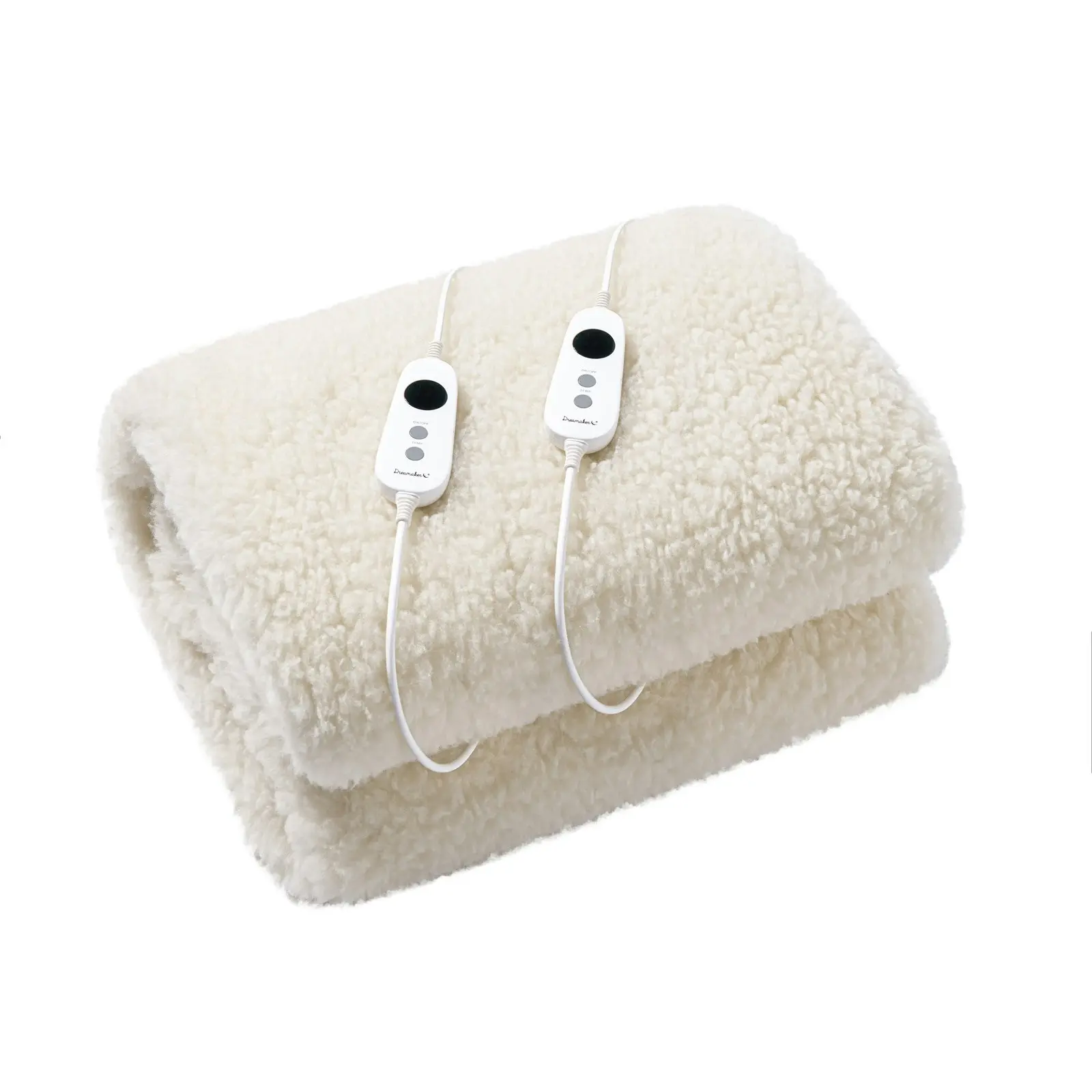 Dreamaker Australian Wool Fleece Electric Blanket King Bed