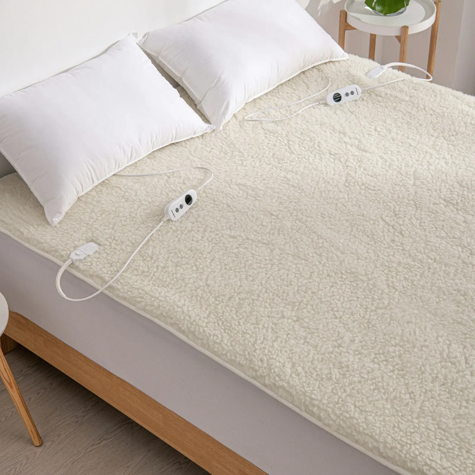 Dreamaker Australian Wool Fleece Electric Blanket King Bed