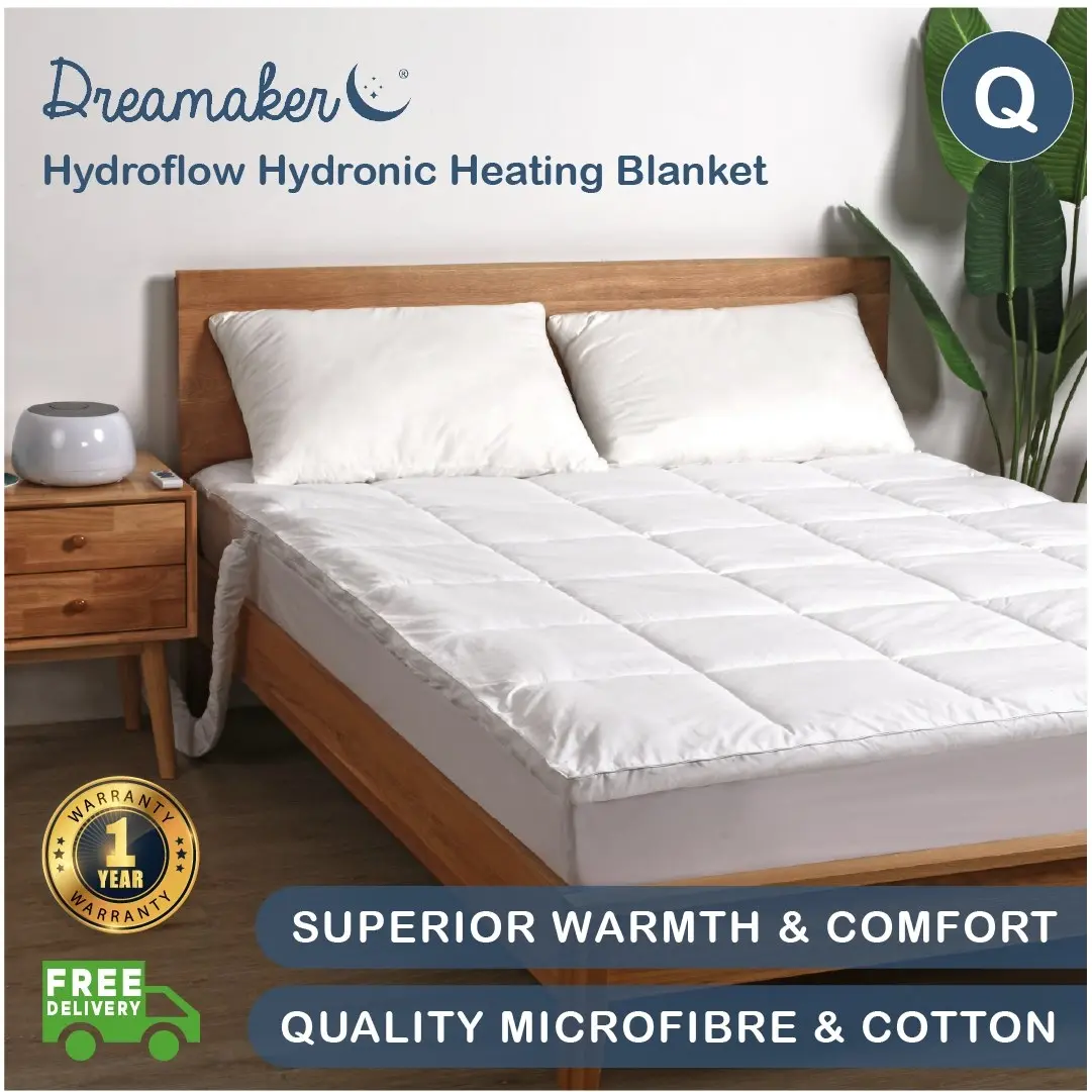 Dreamaker Hydroflow Hydronic Heating Blanket - King Bed