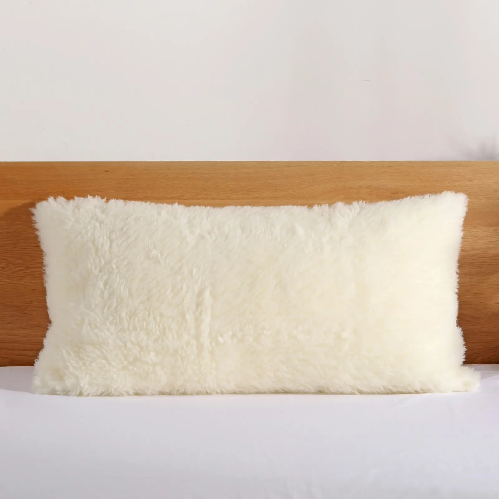 Dreamaker Wool Pillow Protector Natural King 50x90cm