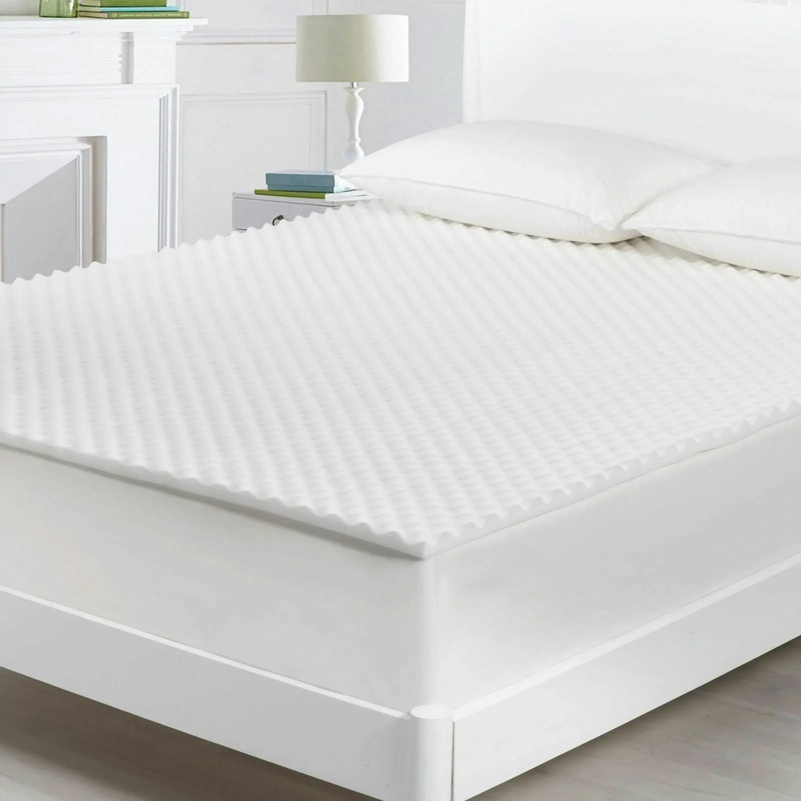 Dreamaker Egg Crate Convoluted Foam Underlay Single Bed