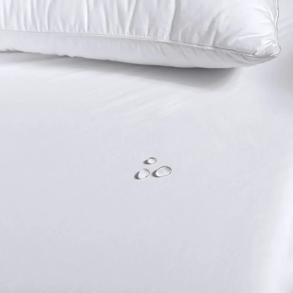 Dreamaker Bamboo Cotton Jersey Waterproof Mattress Protector Single Bed