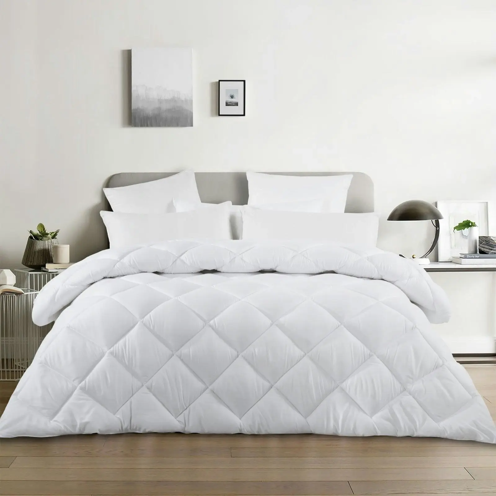 Sleepcare 300GSM All Season Microfibre Quilt Queen Bed