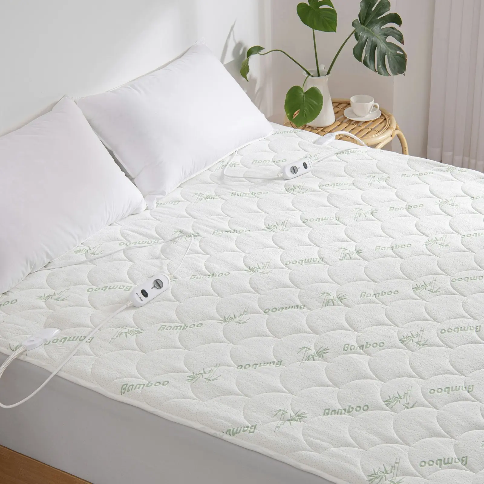 Dreamaker Bamboo Quilted Electric Blanket - Super King Bed