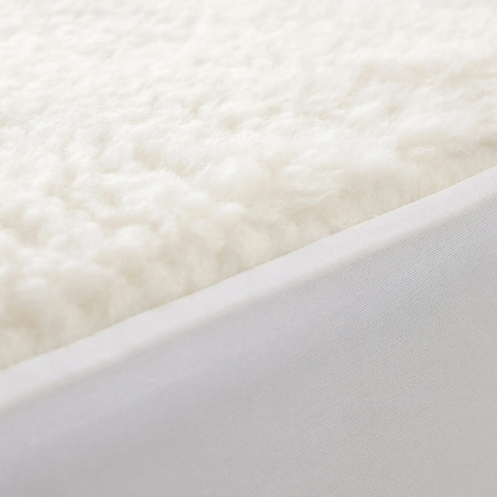 Dreamaker 300GSM Wool Fleece Mattress Underlay King Single Bed