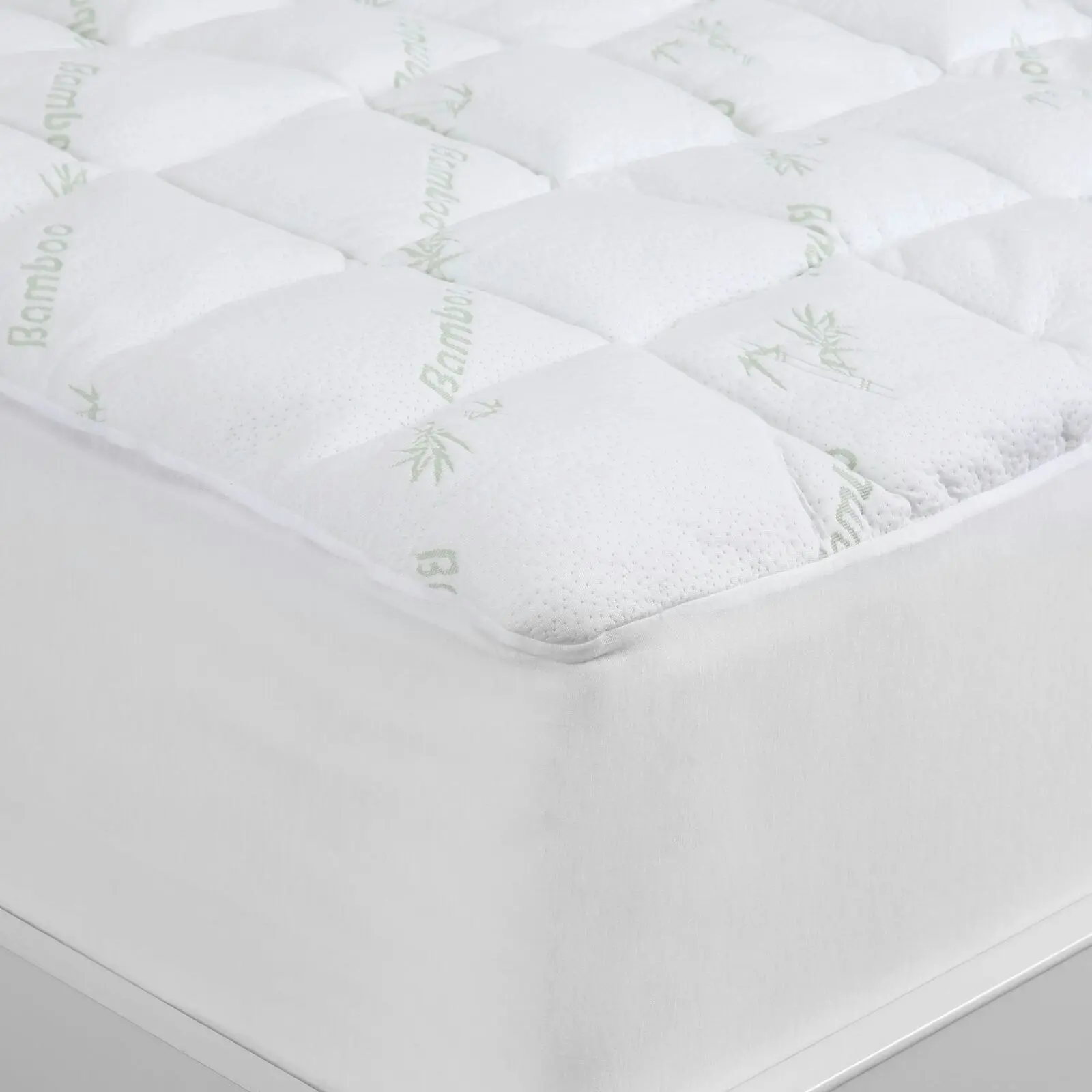 Dreamaker 1000GSM Bamboo Covered Ball Fibre Mattress Topper Single Bed