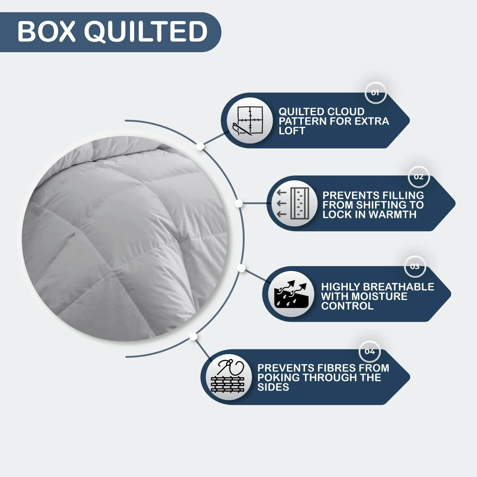 Dreamaker Quilted Cotton Filled Mattress Protector King Single Bed