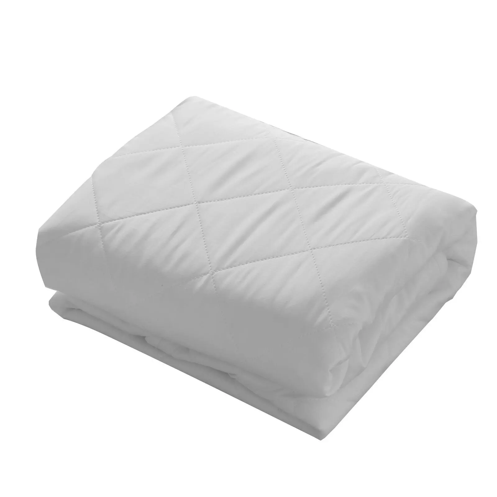 Natural Home Tencel Quilted Mattress Protector White Long Single Bed