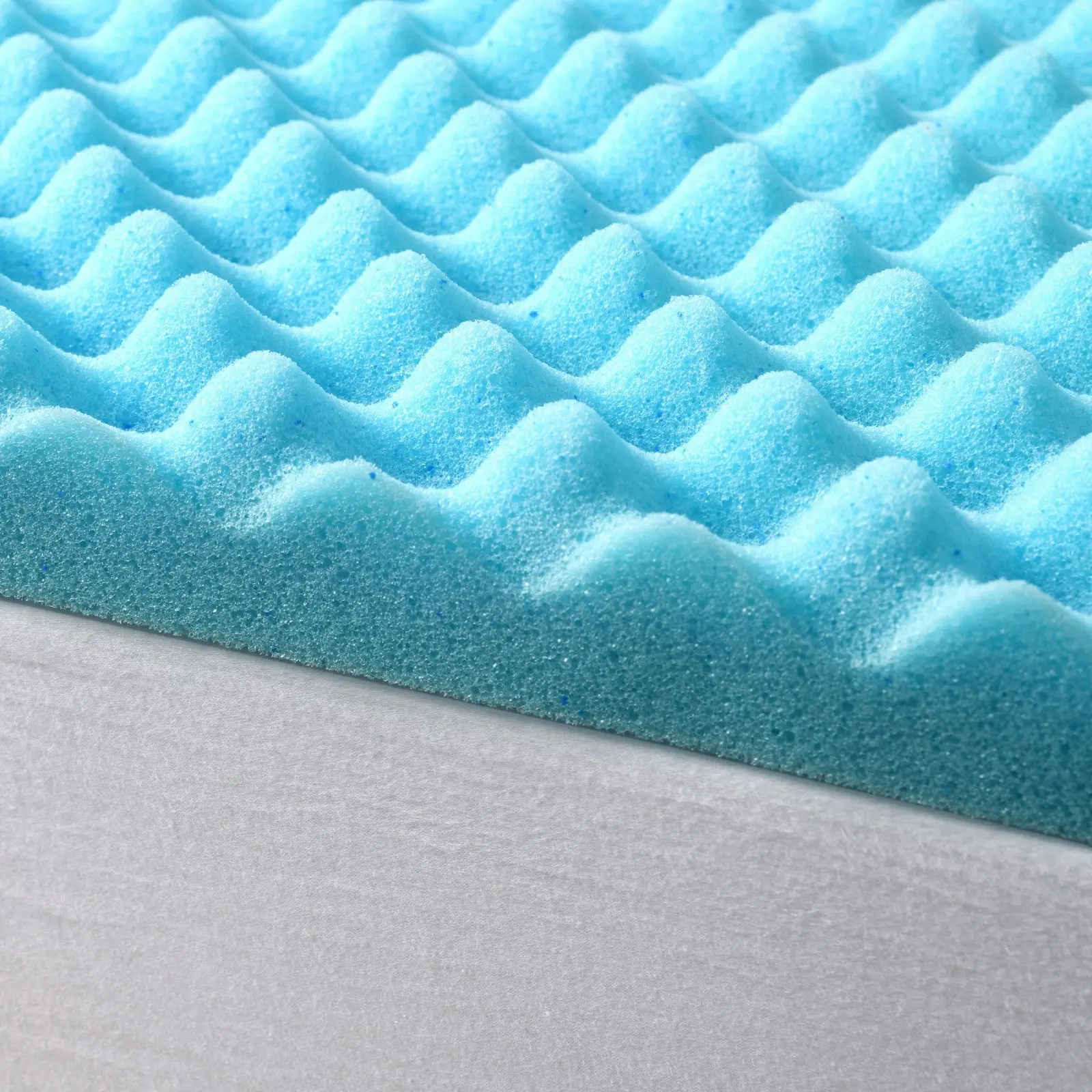 Dreamaker Gel Infused Convoluted Memory Foam Underlay Single Bed