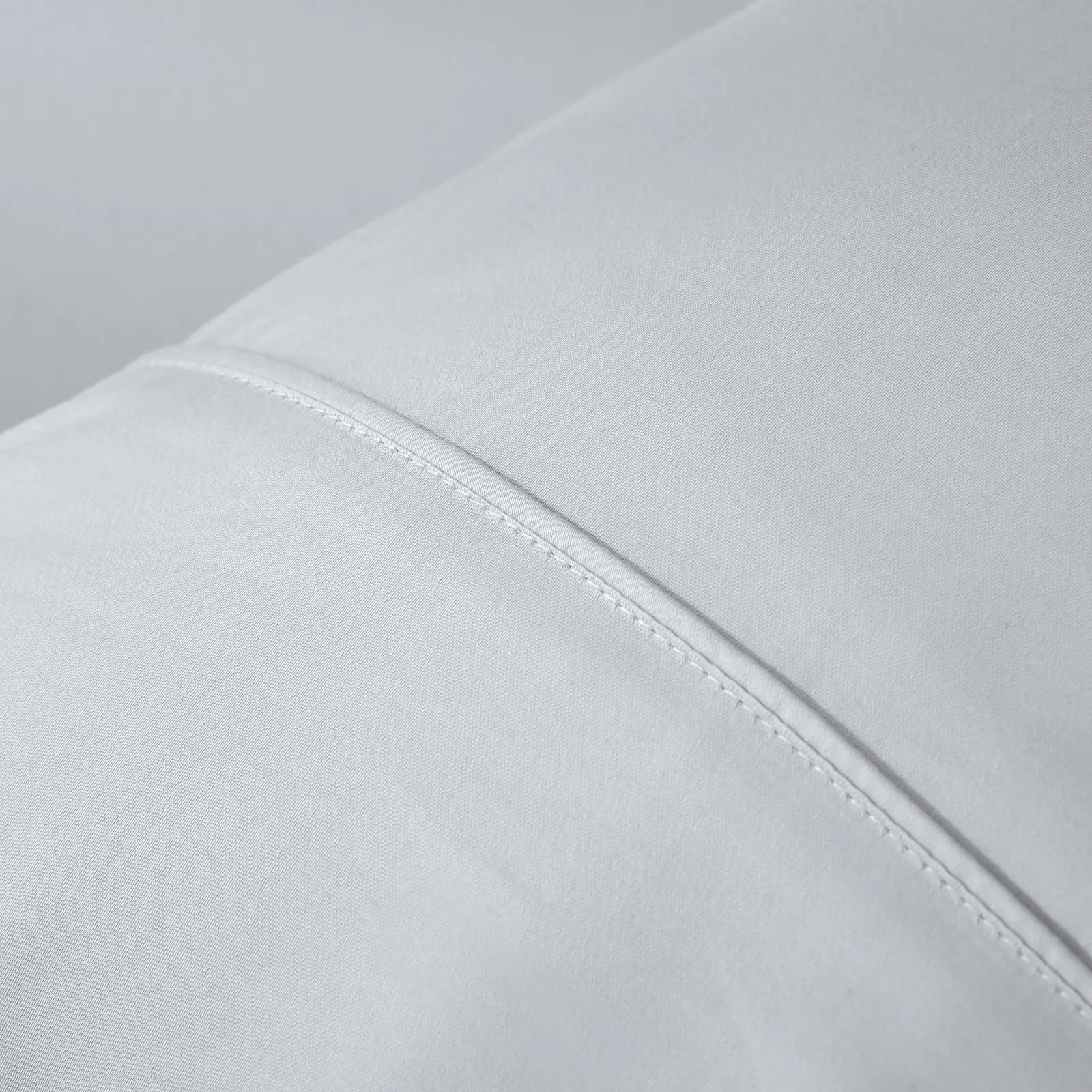 ESSN 500TC Cotton Sateen Euro Pillowcase Silver