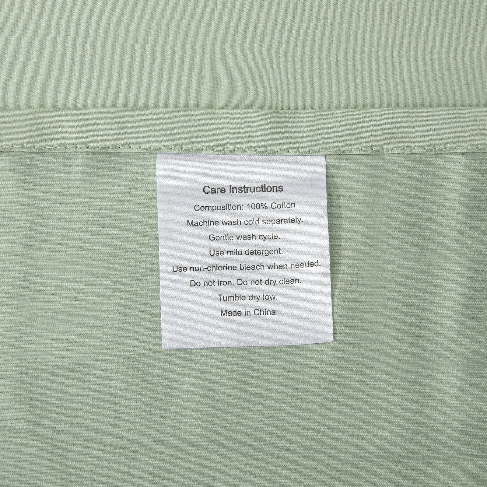 ESSN 500TC Cotton Sateen Euro Pillowcase Sage