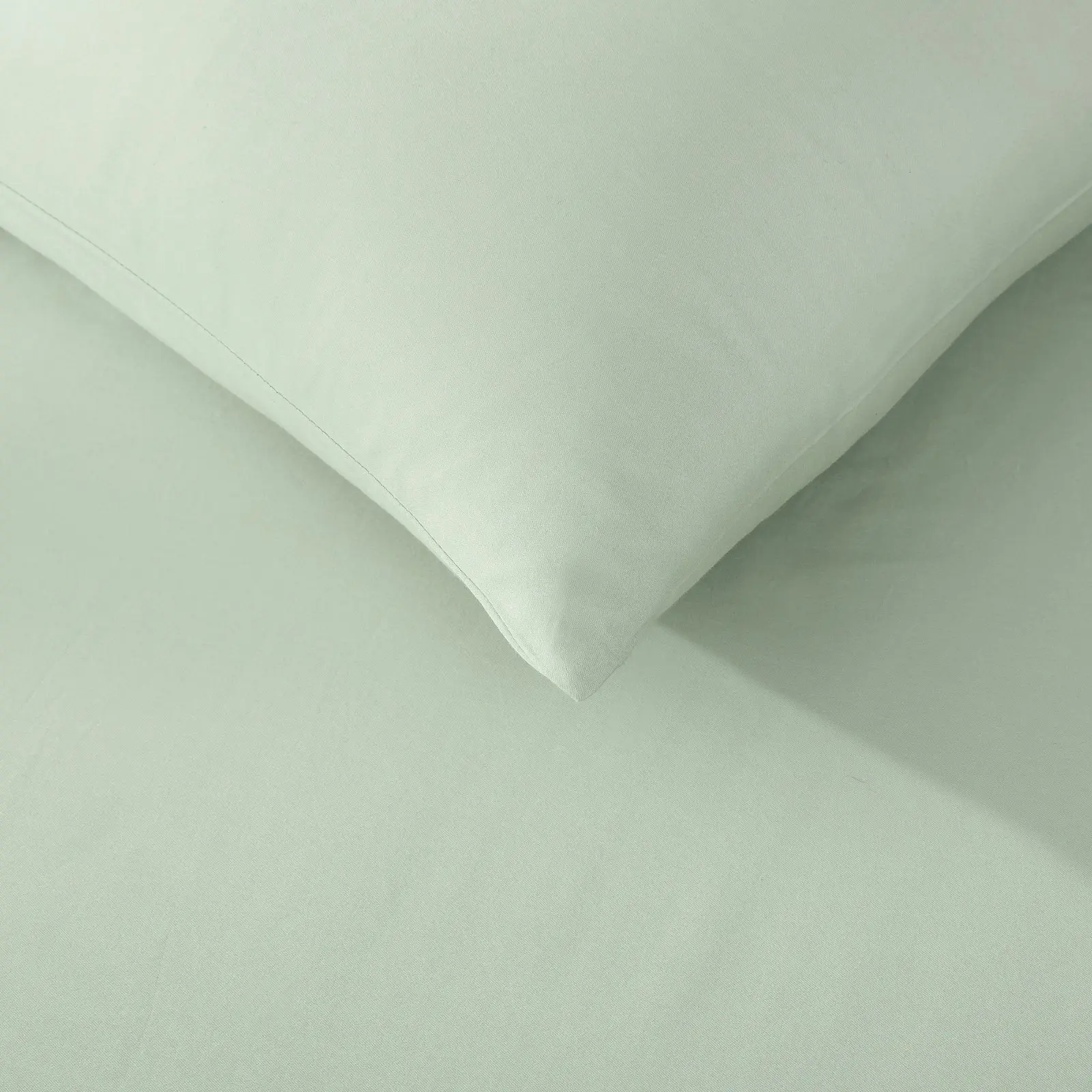 ESSN 500TC Cotton Sateen Euro Pillowcase Sage