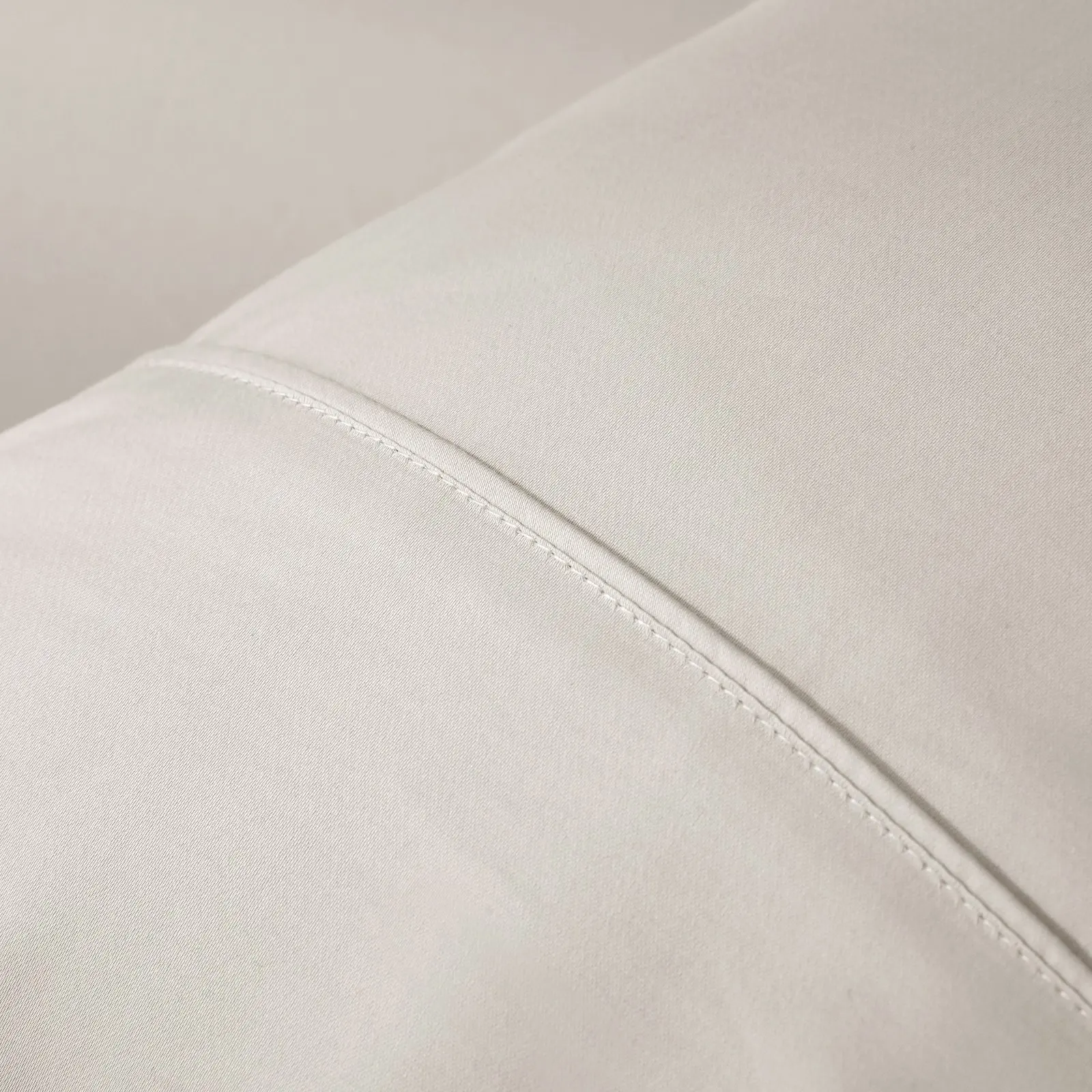 ESSN 500TC Cotton Sateen Euro Pillowcase  Stone