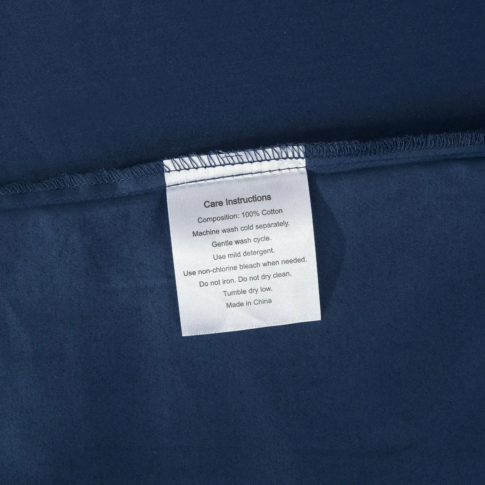 ESSN 500TC Cotton Sateen Euro Pillowcase Navy