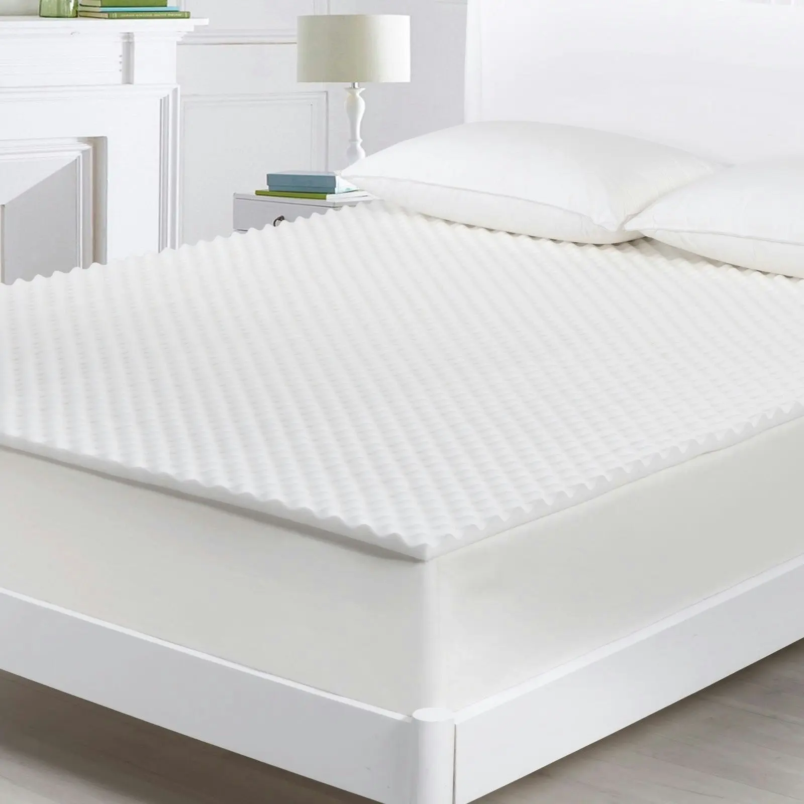 Dreamaker Egg Crate Convoluted Foam Underlay King Bed