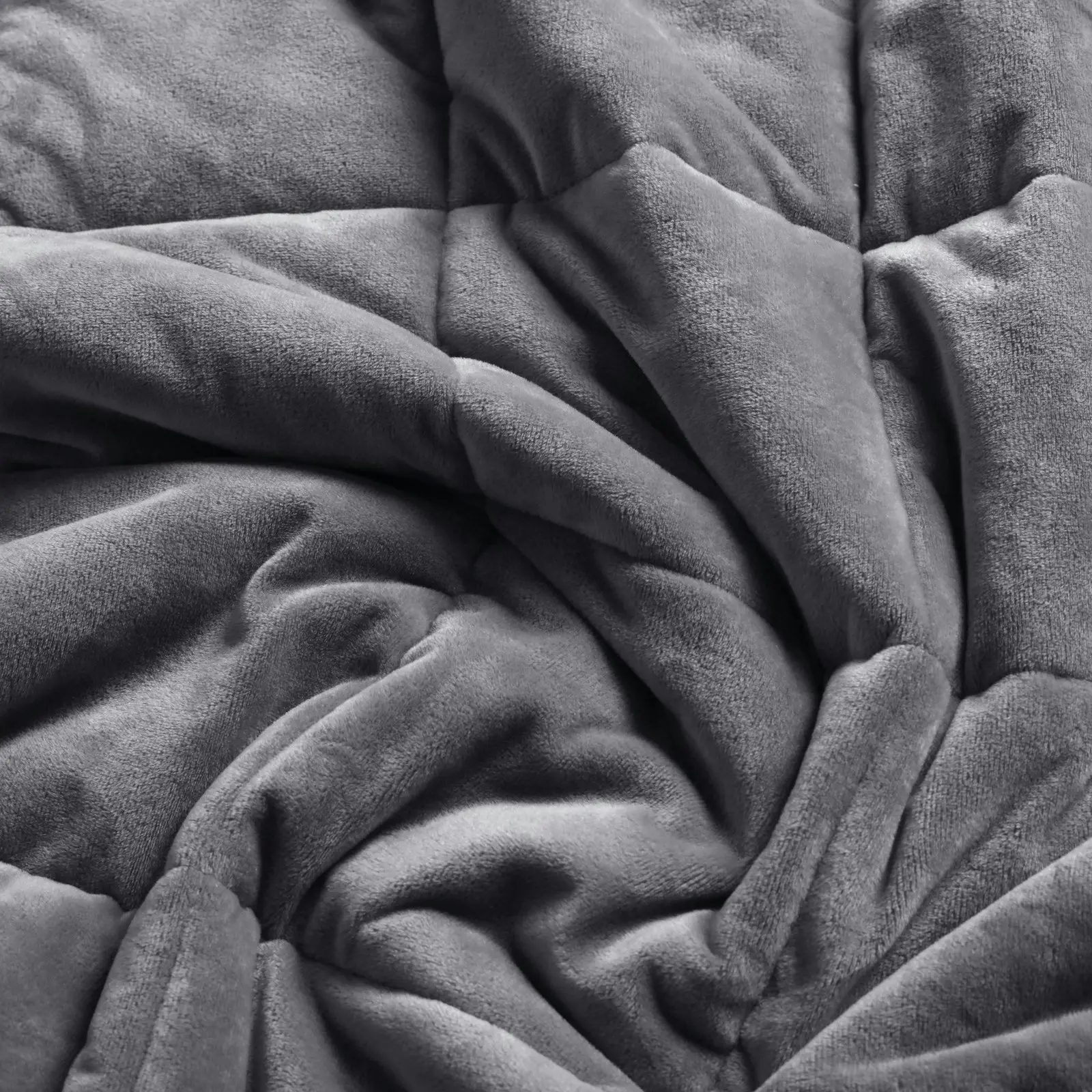 Dreamaker Calming Soft Weighted Blanket Grey 105x142cm 3kg