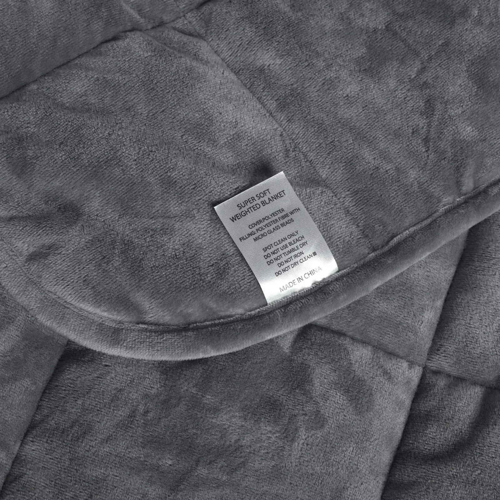 Dreamaker Calming Soft Weighted Blanket Grey 105x142cm 3kg