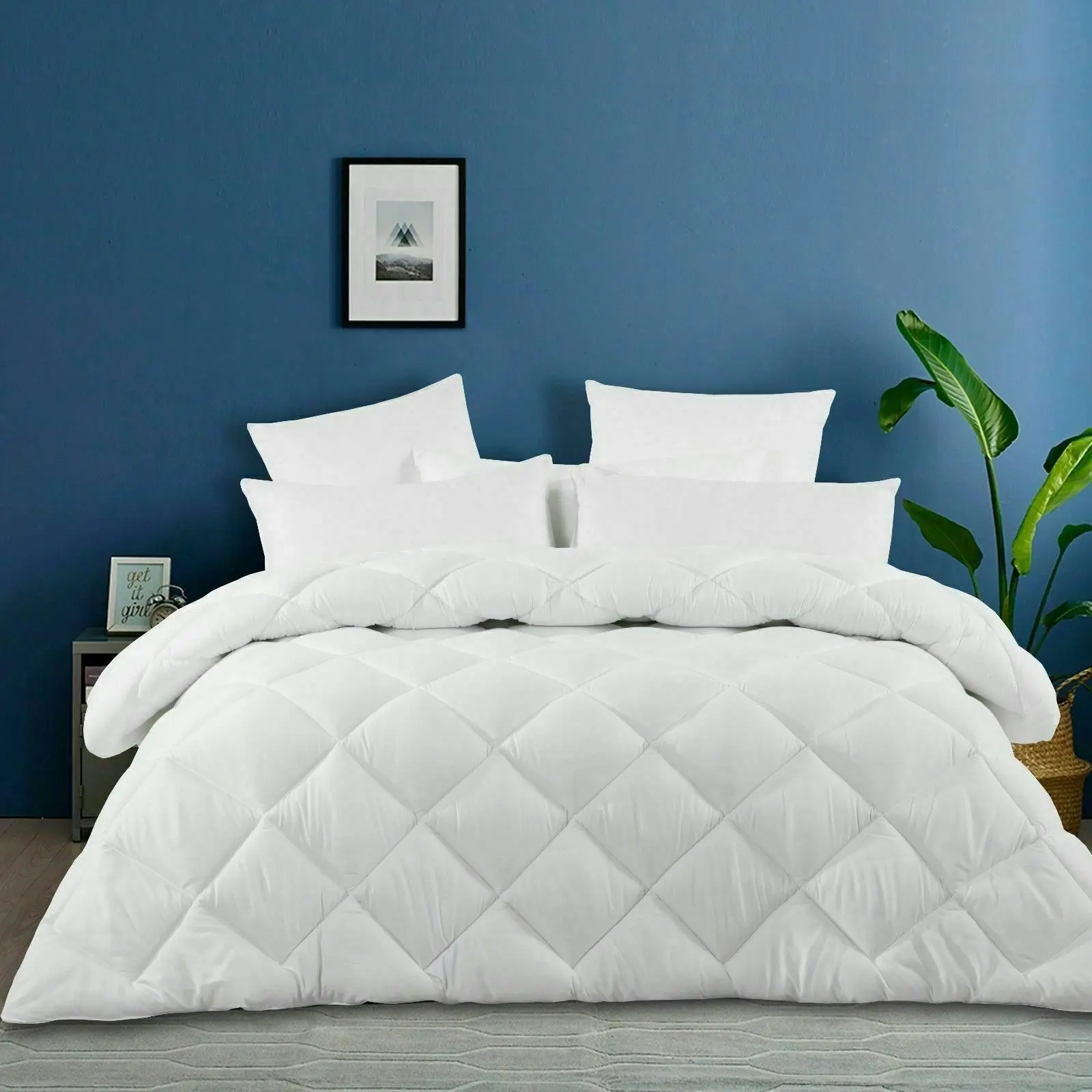 Sleepcare 500Gsm Winterweight Microfibre Quilt - King Bed