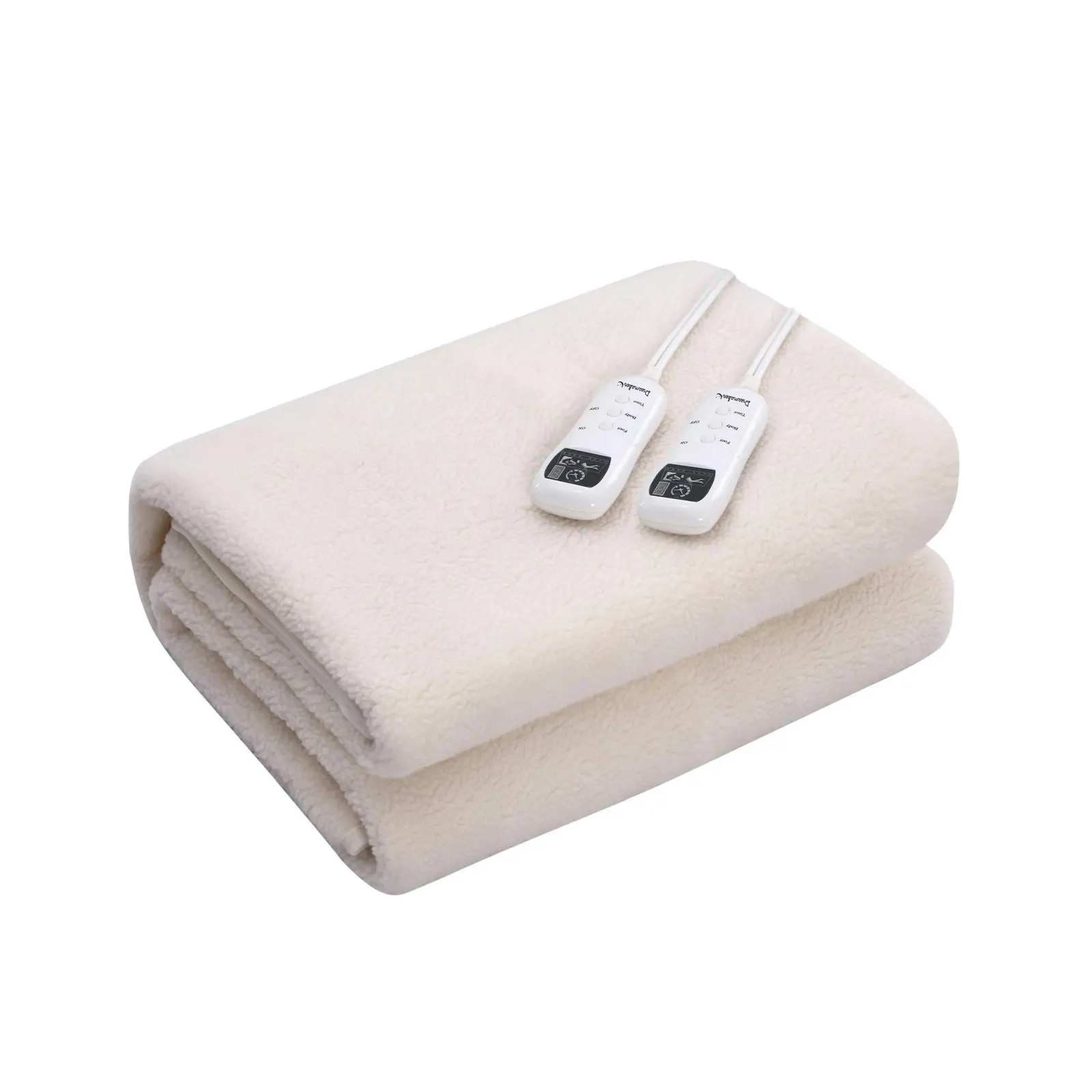 Dreamaker Fleece Top Multizone Electric Blanket - King Bed