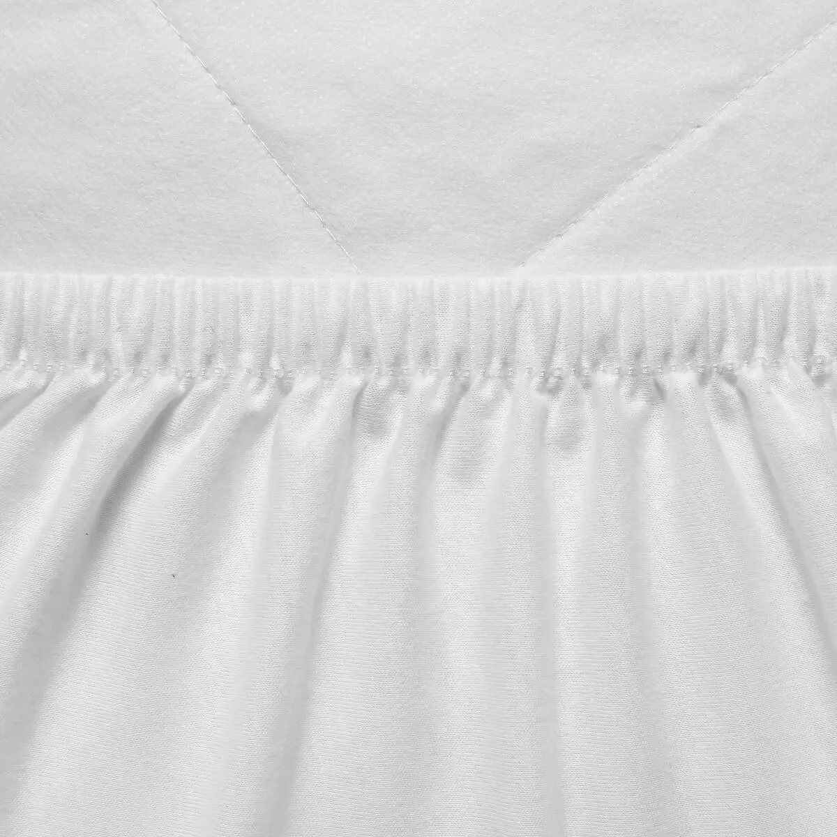 Natural Home Tencel Quilted Mattress Protector White COT