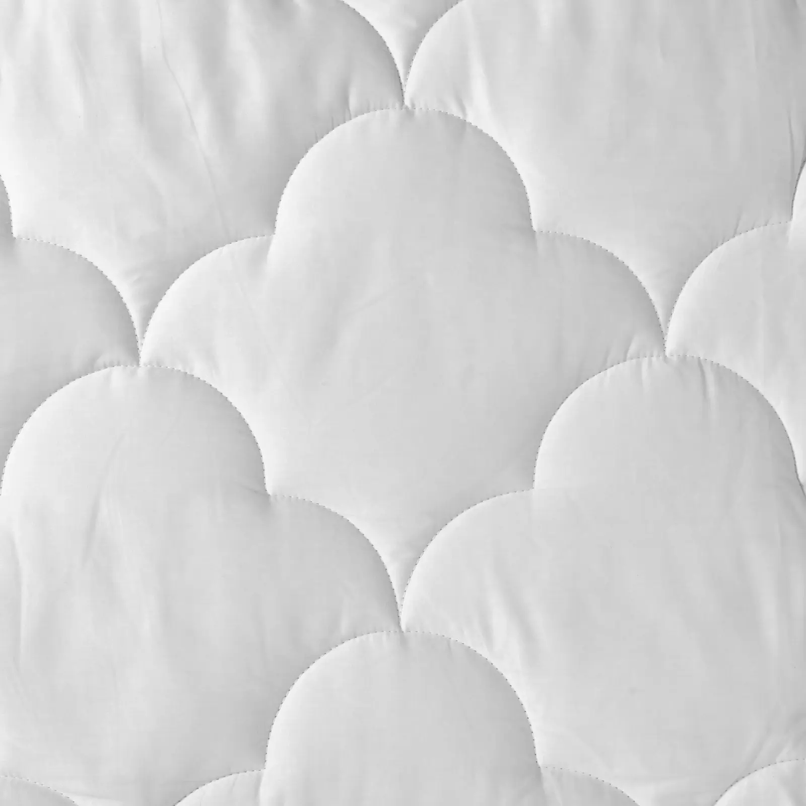 Natural Home Summer Cotton Quilt 250gsm - White - Single Bed