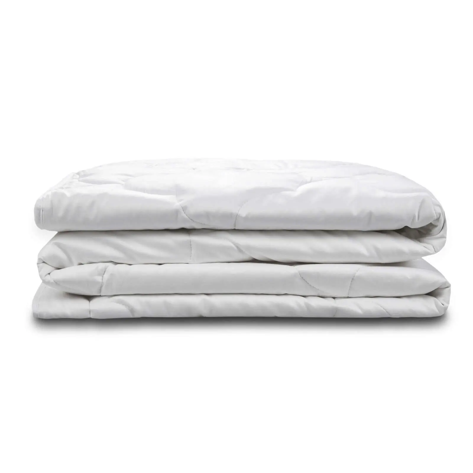 Natural Home Summer Cotton Quilt 250gsm - White - Single Bed